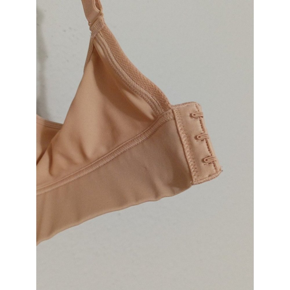 Women's Jockey Beige Adjustable Straps Full Coverage Bra Size Small - Picture 8 of 8